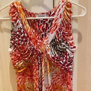 Calvin Klein sleeveless blouse